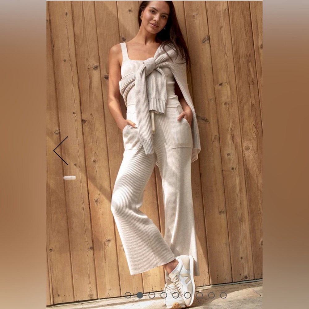 Splendid Rib Knit Crop Pant Set - Picture 6 of 16